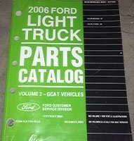 2006 Ford Escape & Escape Hybrid Parts Catalog