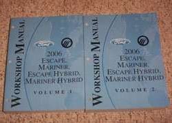 2006 Ford Escape & Escape Hybrid Shop Service Repair Manual