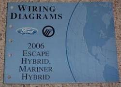 2006 Ford Escape Hybrid Electrical Wiring Diagrams Troubleshooting Manual