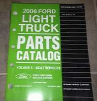 2006 Lincoln Mark LT Parts Catalog Manual