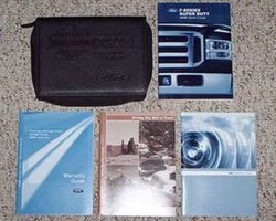 2006 Ford F-550 Super Duty Truck Harley Davidson Edition Owner's Manual Set