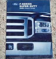 2006 Ford F-550 Super Duty Truck Owner's Manual