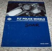 2006 Harley Davidson FLT Police Models Service Manual Supplement