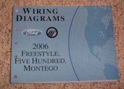 2006 Ford Freestyle & Five Hundred Electrical Wiring Diagrams Troubleshooting Manual