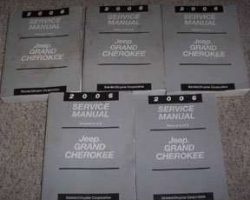 2006 Jeep Grand Cherokee Shop Service Repair Manual