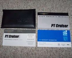 2006 Chrysler PT Cruiser Owner's Operator Manual User Guide Set