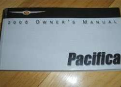 2006 Chrysler Pacifica Owner's Operator Manual User Guide