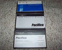 2006 Chrysler Pacifica Owner's Operator Manual User Guide Set