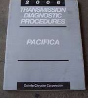 2006 Chrysler Pacifica Transmission Diagnostic Procedures Manual