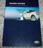 2006 Land Rover Range Rover Navigation Owner's Operator Manual User Guide