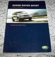 2006 Land Rover Range Rover Sport Owner's Operator Manual User Guide