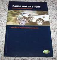 2007 Land Rover Range Rover Sport Navigation Owner's Operator Manual User Guide