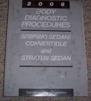 2006 Chrysler Sebring Sedan & Convertible Body Diagnostic Procedures Manual