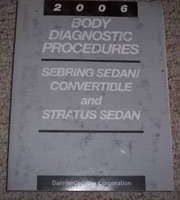 2006 Dodge Stratus Sedan Body Diagnostic Procedures