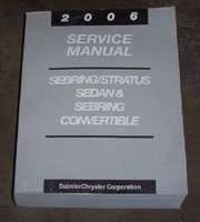 2006 Chrysler Sebring Sedan & Convertible Shop Service Repair Manual