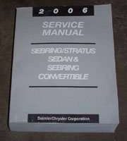 2006 Dodge Stratus Sedan Shop Service Repair Manual