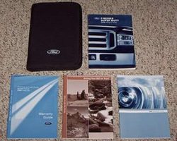 2006 Ford F-550 Super Duty Truck Owner's Manual Set