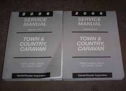 2006 Chrysler Town & Country Shop Service Repair Manual