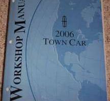2006 Lincoln Town Car Shop Service Repair Manual
