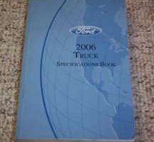 2006 Ford F-Series Specifications Manual