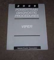 2006 Dodge Viper Powertrain Diagnostic Procedures