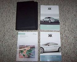 2006 Jaguar XK Series Owner's Operator Manual User Guide Set