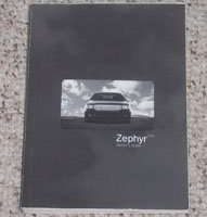 2006 Lincoln Zephyr Owner's Operator Manual User Guide