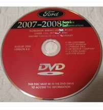 2008 Ford Explorer Service Manual DVD