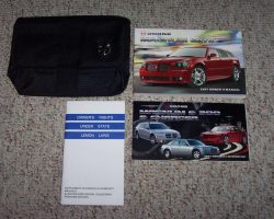 2007 Dodge Magnum SRT8 Owner's Operator Manual User Guide Set