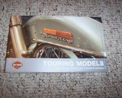 2007 Harley Davidson Touring Models Owner's Operator Manual User Guide