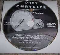 2007 Chrysler Pacifica Shop Service Repair Manual CD