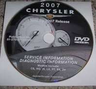 2007 Chrysler Sebring Sedan & Convertible Shop Service Repair Manual CD