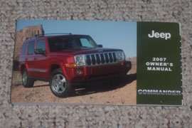 2007 Jeep Commander Owner's Operator Manual User Guide