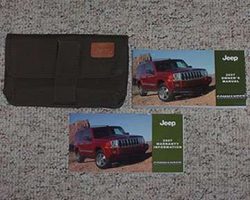 2007 Jeep Commander Owner's Operator Manual User Guide Set
