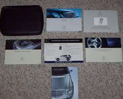 2007 Mercedes Benz E-Class E320, E350, E500, E55 AMG, E63 AMG Sedan Owner's Operator Manual User Guide Set