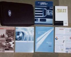 2007 Ford F-250 Super Duty Truck Owner's Manual Set