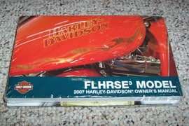 2007 Harley Davidson Screamin Eagle Road King FLHRSE3 Model Owner Operator User Guide Manual