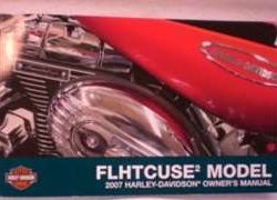 2007 Harley Davidson Screamin Eagle Ultra Classic Electra Glide FLHTCUSE2 Model Owner's Manual