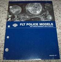 2007 Harley Davidson FLT Police Models Parts Catalog