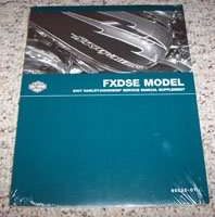 2007 Harley Davidson Screaming Eagle Dyna FXDSE Model Service Manual Supplement