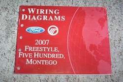2007 Ford Freestyle & Five Hundred Electrical Wiring Diagrams Troubleshooting Manual