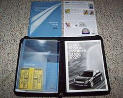 2007 Ford Fusion Owner's Manual Set