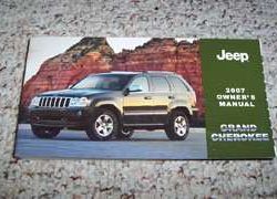 2007 Jeep Grand Cherokee Owner's Operator Manual User Guide