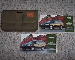 2007 Jeep Grand Cherokee Owner's Operator Manual User Guide Set
