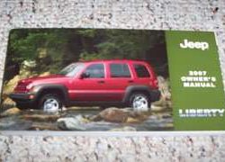 2007 Jeep Liberty Owner's Operator Manual User Guide