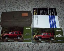 2007 Jeep Liberty Owner's Operator Manual User Guide Set