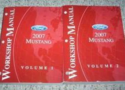 2007 Ford Mustang Shop Service Repair Manual