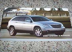 2007 Chrysler Pacifica Owner's Operator Manual User Guide
