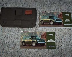 2007 Jeep Patriot Owner's Operator Manual User Guide Set