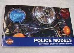 2007 Harley Davidson Police Models Owner's Manual
